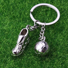 1pc Metal Soccer Shoes Keychain - Puritific