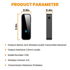 2 In 1 Bluetooth 5.0 USB Wireless Transmitter - Puritific