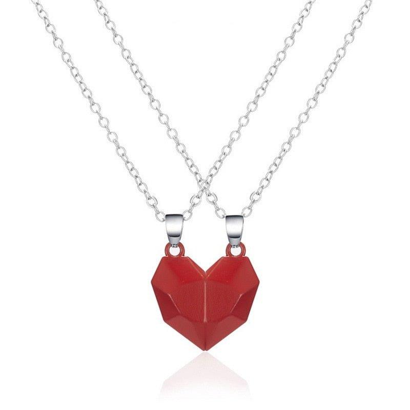 2 in 1 Chrome Heart Magnetic Necklace - Puritific