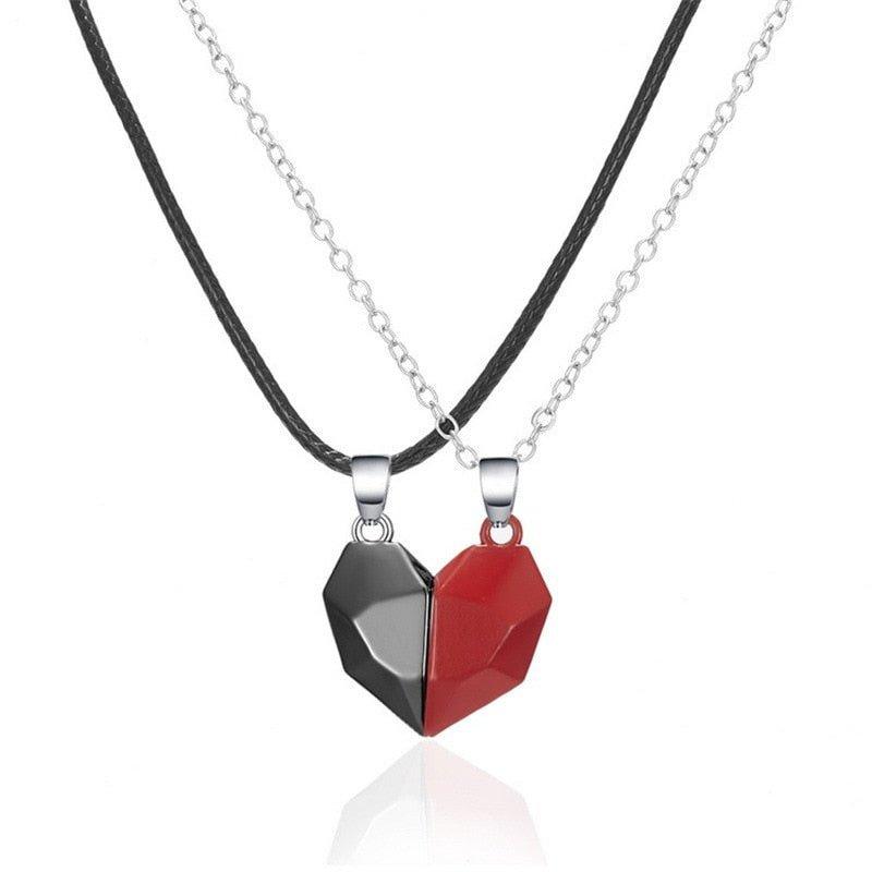 2 in 1 Chrome Heart Magnetic Necklace - Puritific