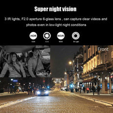 2 Lens Car Video Recorder HD1080P - Puritific