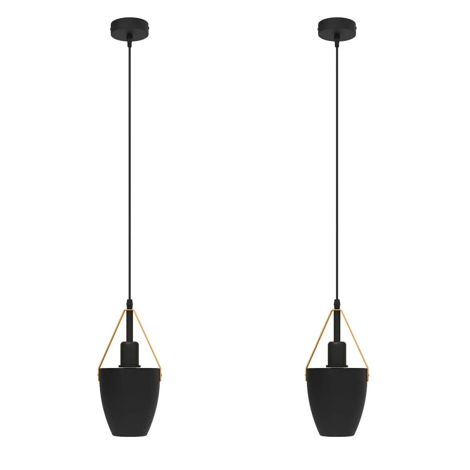 2 Pack Pendant Light Suspended Ceiling Light~4352-0