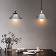 2-way Retro Industrial ceiling cable E27 Hanging lamp pendant light~3403-1