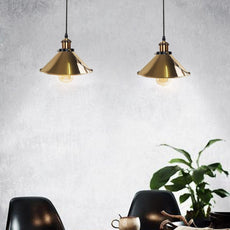 2-way Retro Industrial ceiling cable E27 Hanging lamp pendant light~3403-3