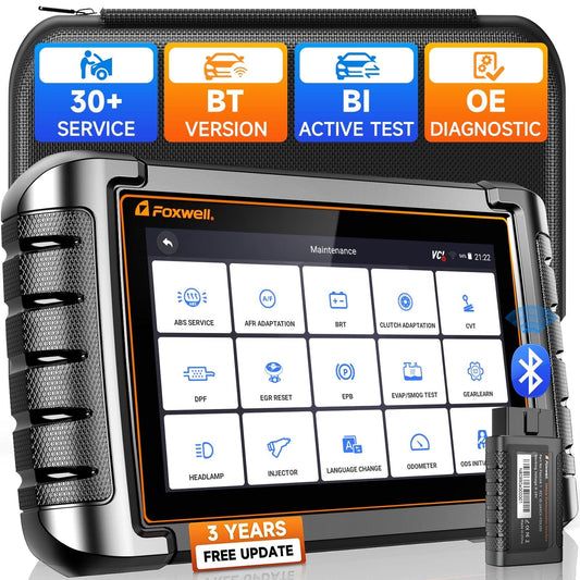 2022 FOXWELL NT809BT OBD2 Bluetooth Scanner - Puritific