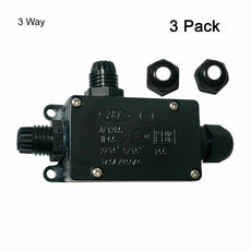 2/3 Way IP65 Waterproof Junction Box Underground Cable Line Protection Connector~1431-17