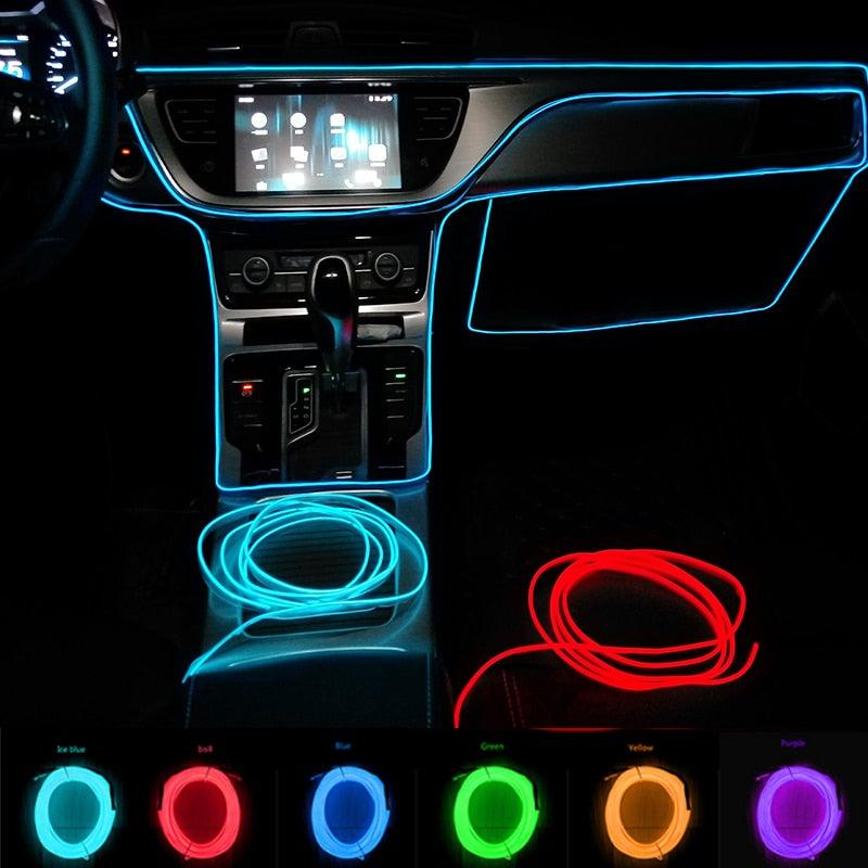 Car Interior Decorative Lamps Strips - Puritific