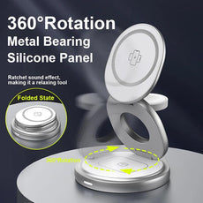 3 In 1 Metal Wireless Charger - Puritific