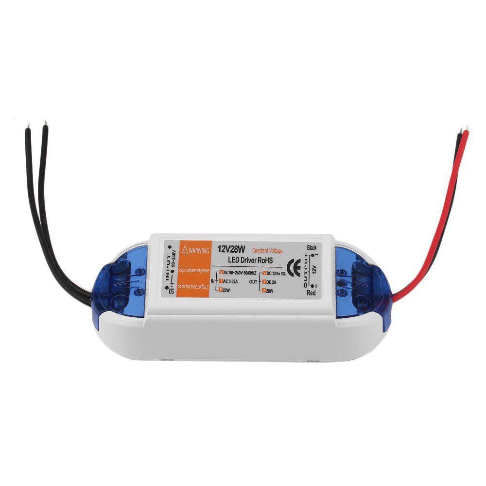 28W 2.3Amp Compact LED Driver AC 230V to DC12V Power Supply Transformer~3279-4