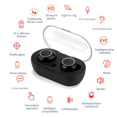 y50 Bluetooth Earbuds 5.0 - Puritific