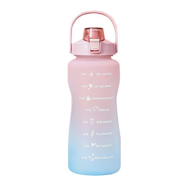 2L Large Capacity Water Bottle Straw Cup - Puritific