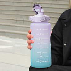 2L Large Capacity Water Bottle Straw Cup - Puritific