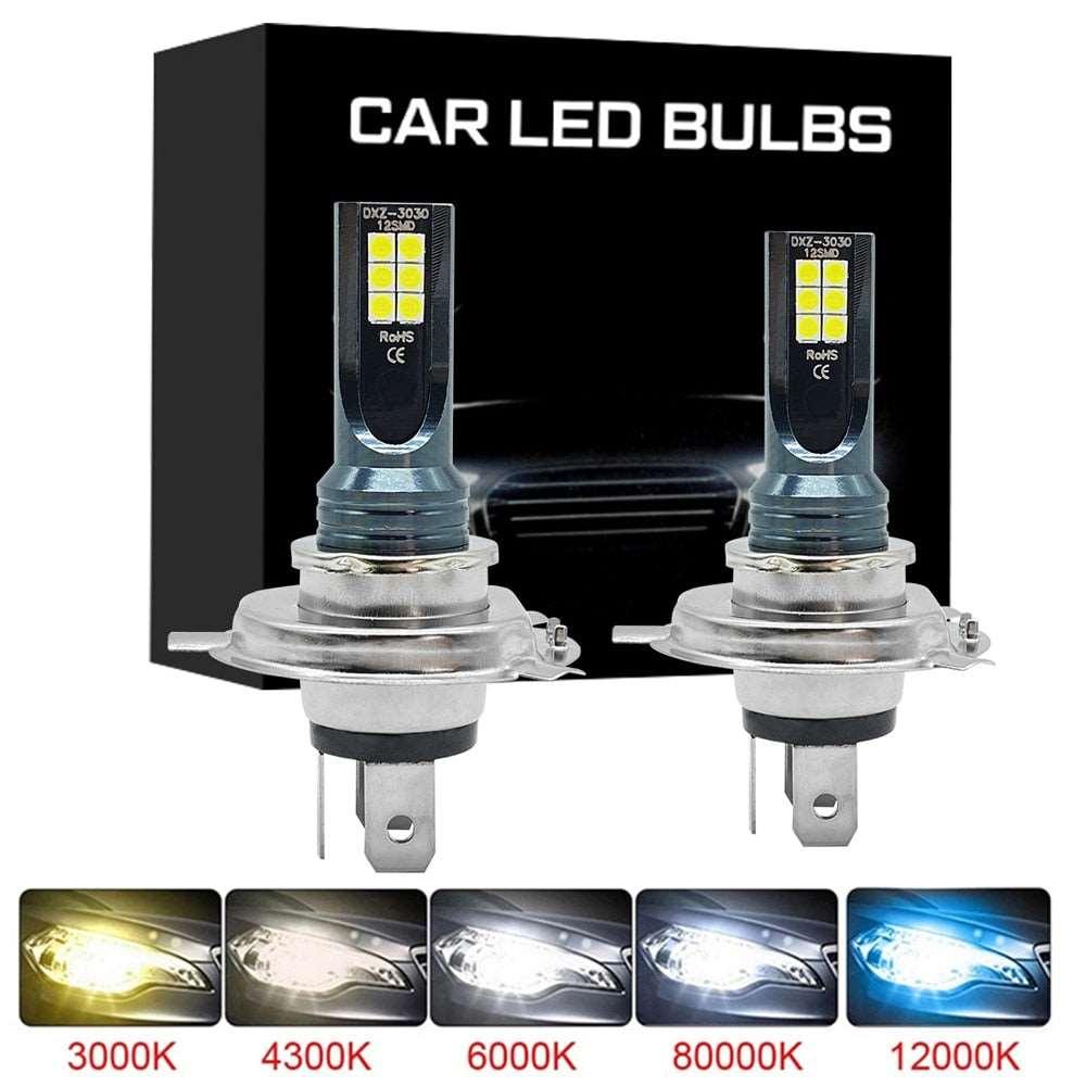 2Pcs H4 H7 LED Headlight - Puritific