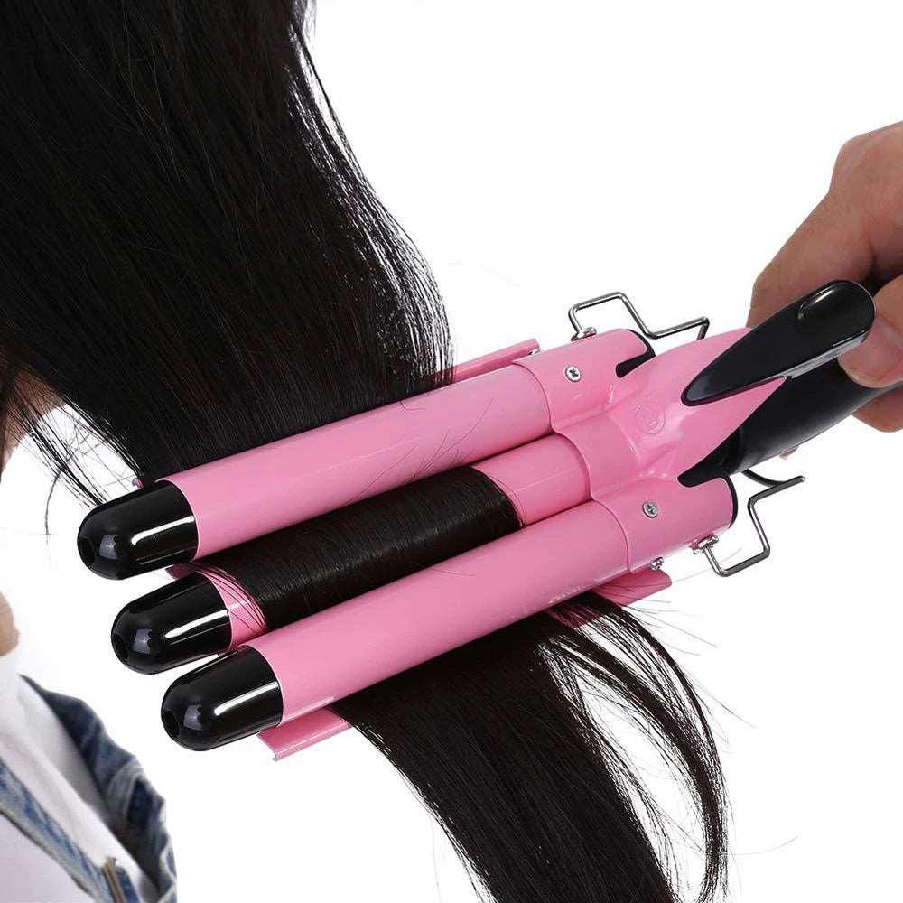 3 Barrels Hair Curling Iron - Puritific