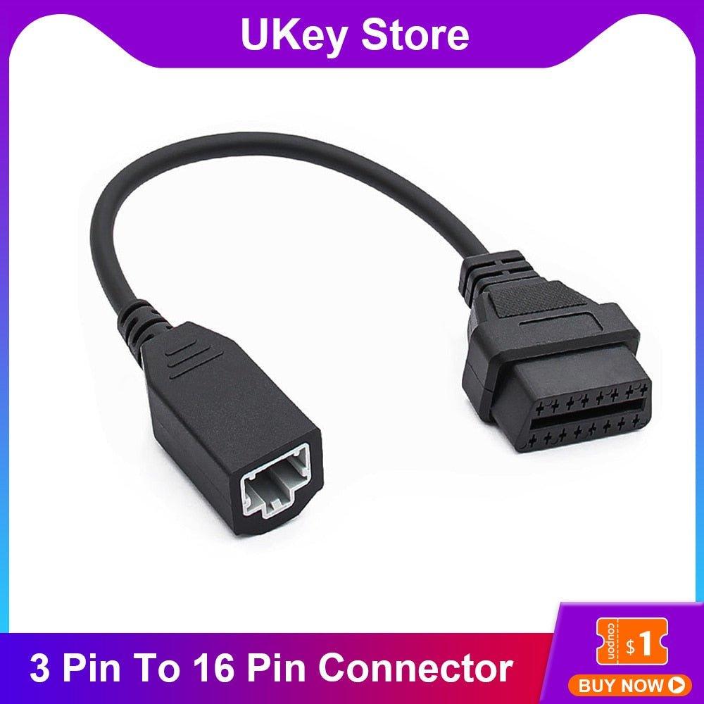 3 in 1 OBD2 Splitter Extension Cable - Puritific