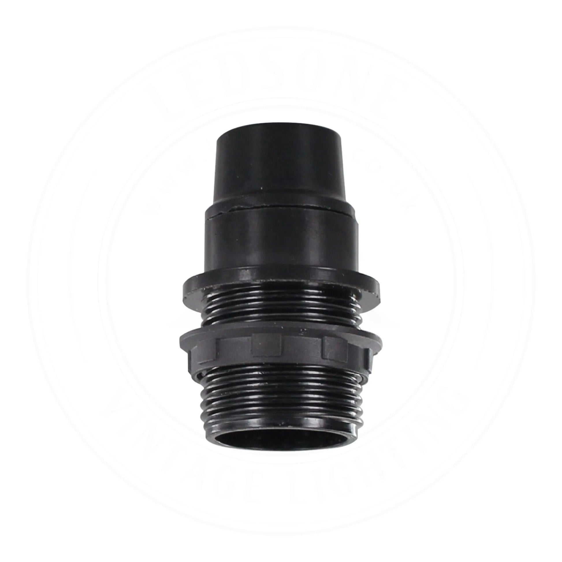 3 Pack E14 Socket Bulb Holder Edison Small Screw Black Plastic Lamp holder  ~4358-1