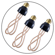 3 Pack Retro LED 8W Soft Filament E27 Decorative Industrial Light~1005-0