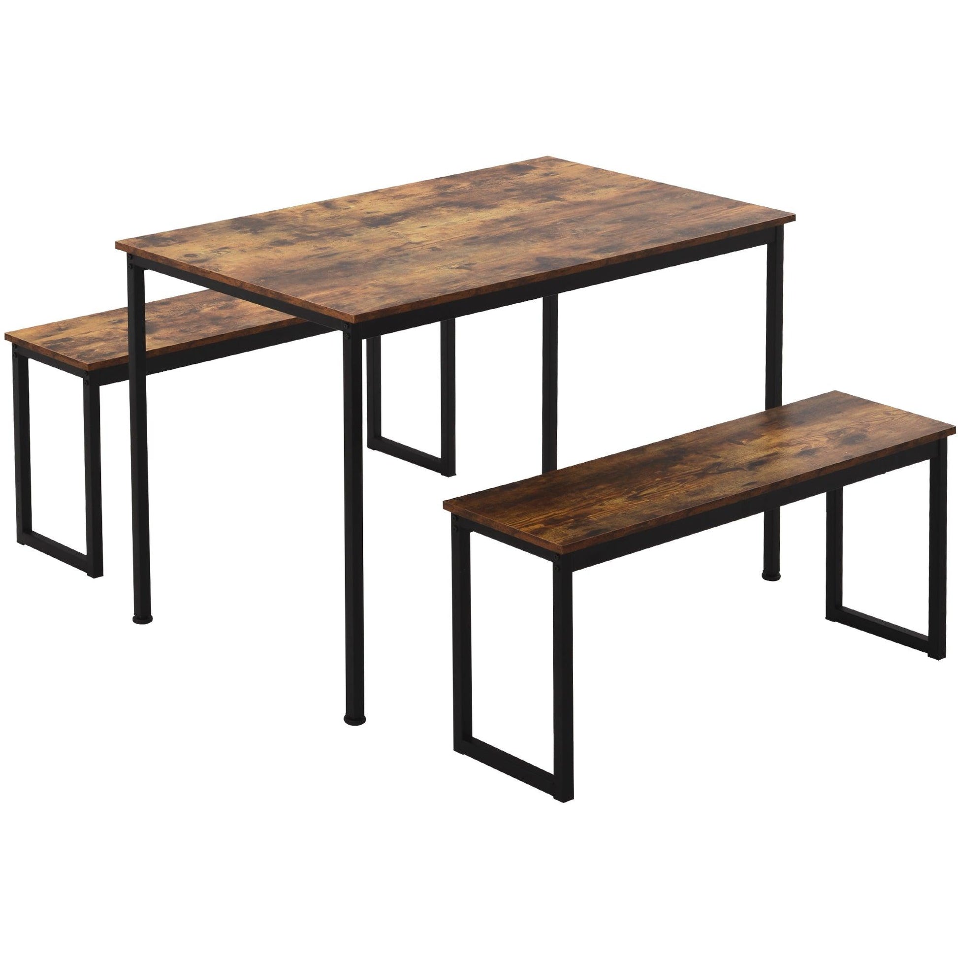 3-Piece Dining Table and Bench Set/ Dinette - Puritific