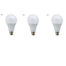 3 X Energy Saving LED Light Cool White Bulbs B22 Bayonet Screw Lamp 3W-25W GLS~1443-22