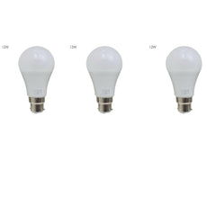 3 X Energy Saving LED Light Cool White Bulbs B22 Bayonet Screw Lamp 3W-25W GLS~1443-5