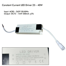 300mA High Power DC Connector Power Supply LED Ceiling light (25-40w)~4422-6