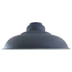 320mm Wide Curvy Pendant Industrial Style Gloss Modern Metal Indoor Light Lampshade~1385-23