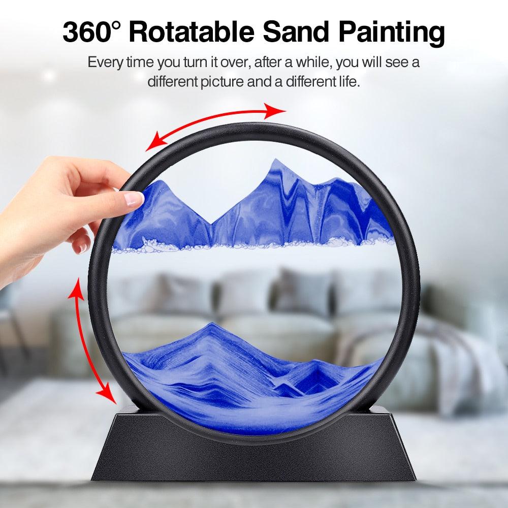 360 Degrees Rotatable Sand Painting - Puritific