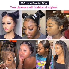 360 Full Lace Wig Human Hair - Puritific