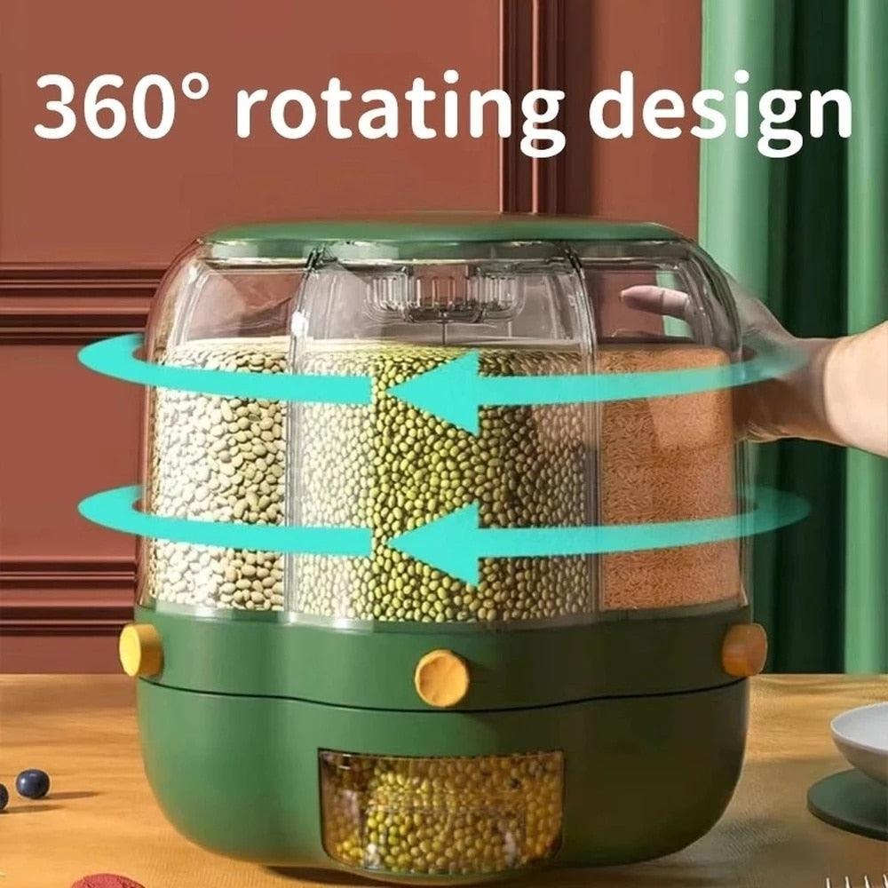 360° Rotating Grains Food Dispenser - Puritific