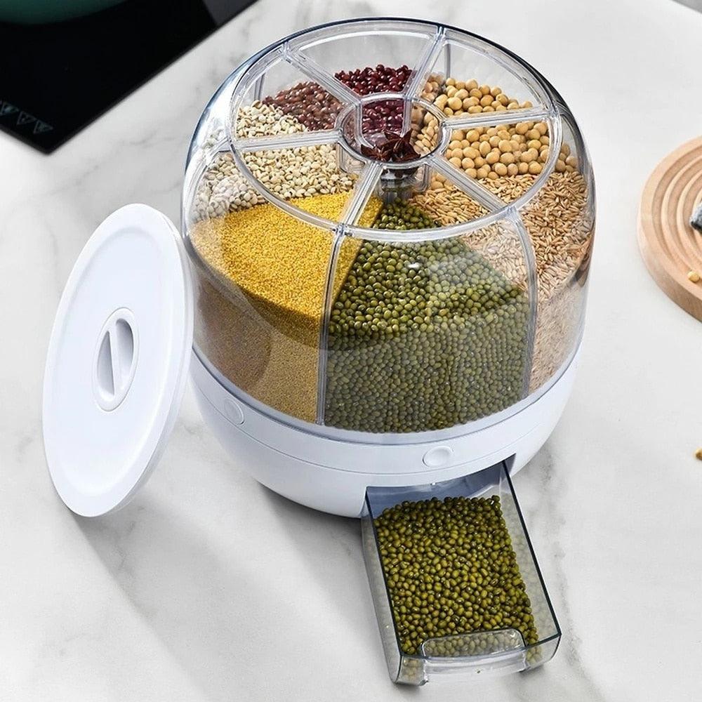 360° Rotating Grains Food Dispenser - Puritific