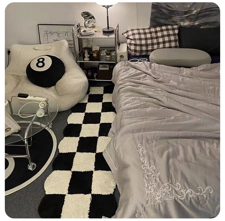 Black & White Runner Rugs - Puritific