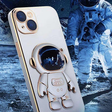 3D Astronaut Phone Case with Holder - Puritific