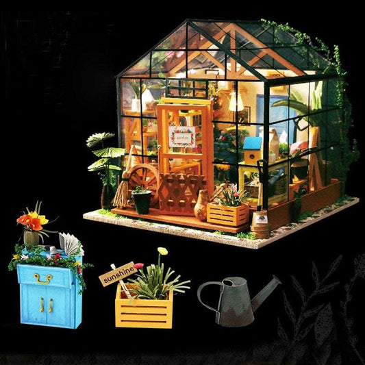 3D Dollhouse Kit Model Miniature - Puritific