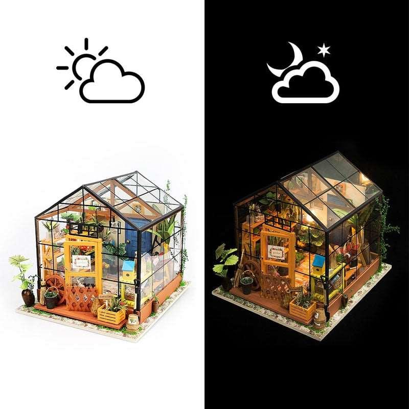 3D Dollhouse Kit Model Miniature - Puritific