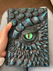 3D Dragon Embossed Diary - Puritific