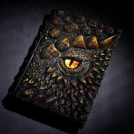 3D Dragon Embossed Diary - Puritific