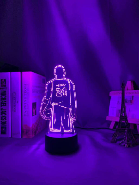 3d Lamp Kobe Bryant - Puritific