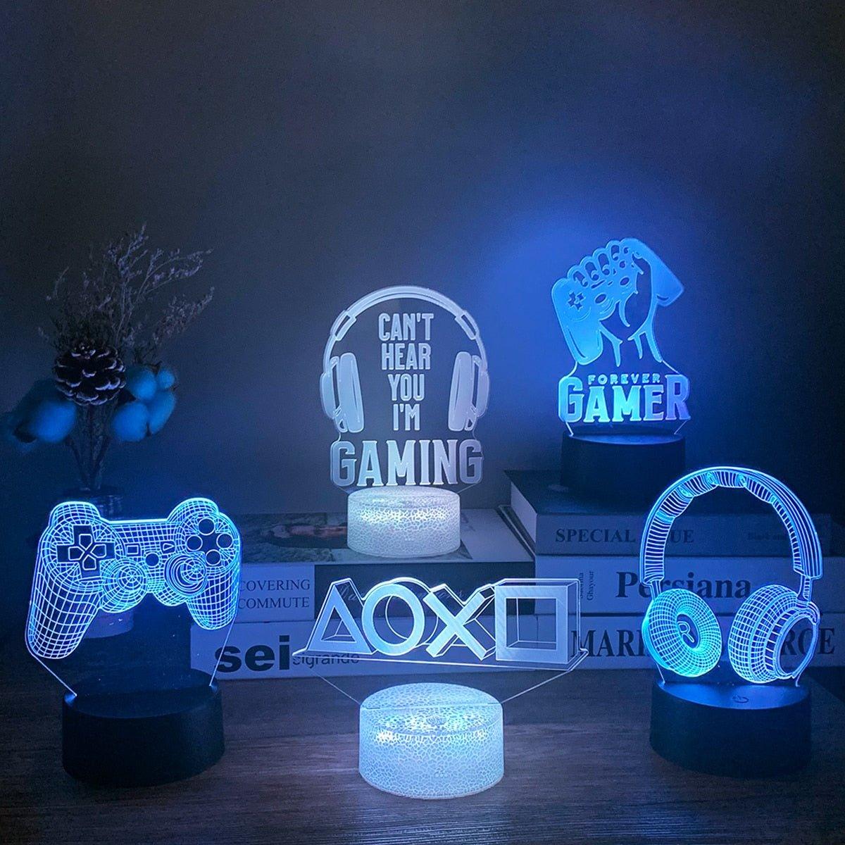 3D LED Gaming Setup RGB Lamp - Puritific