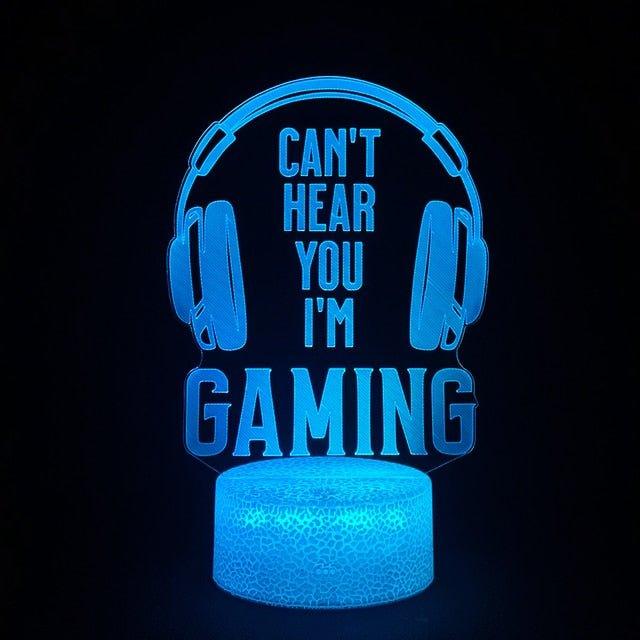 3D LED Gaming Setup RGB Lamp - Puritific