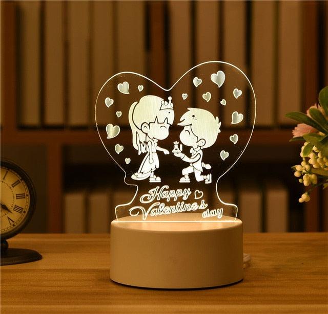 3D Led Night Light Model Toys - Puritific