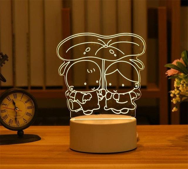 3D Led Night Light Model Toys - Puritific