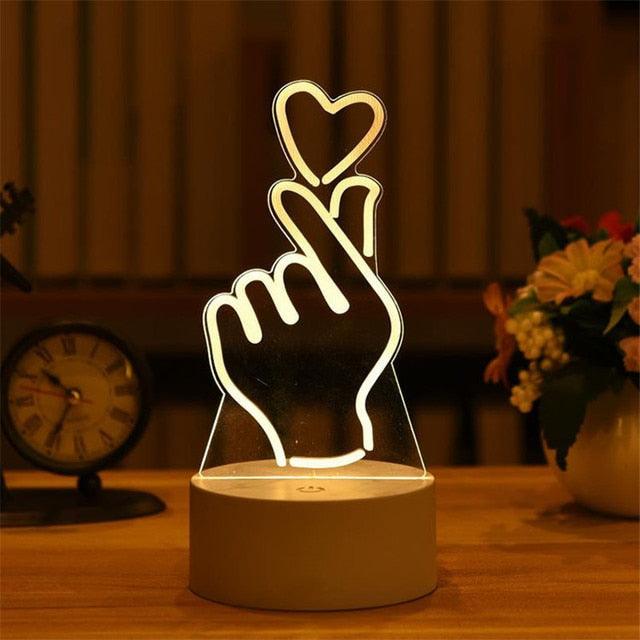 3D Led Night Light Model Toys - Puritific