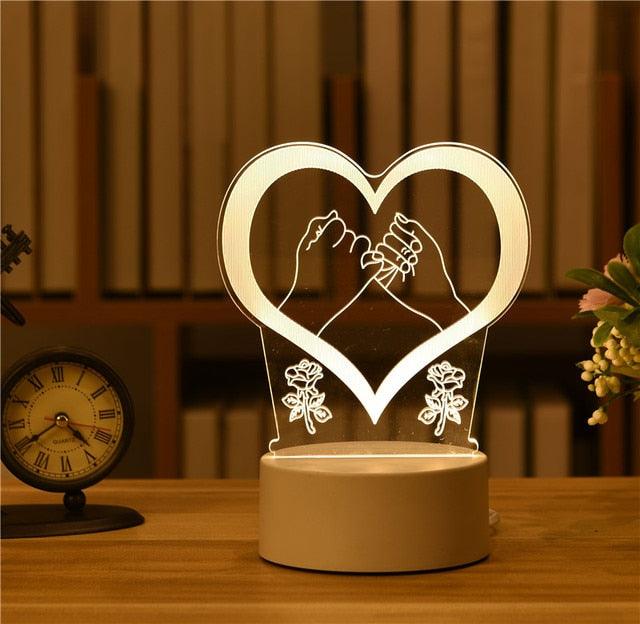 3D Led Night Light Model Toys - Puritific