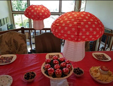 3D Mushroom Paper Lantern - Puritific