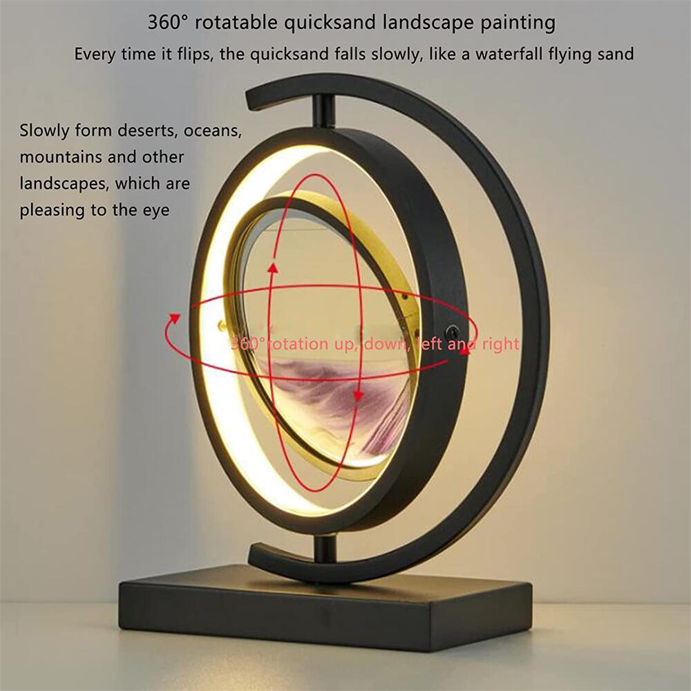 3D Quicksand Table Lamp - Puritific