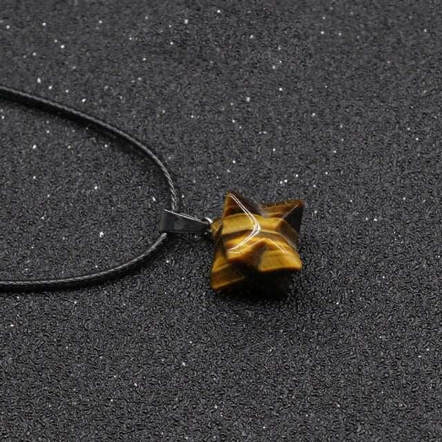 3D Six-pointed Star Necklace - Puritific