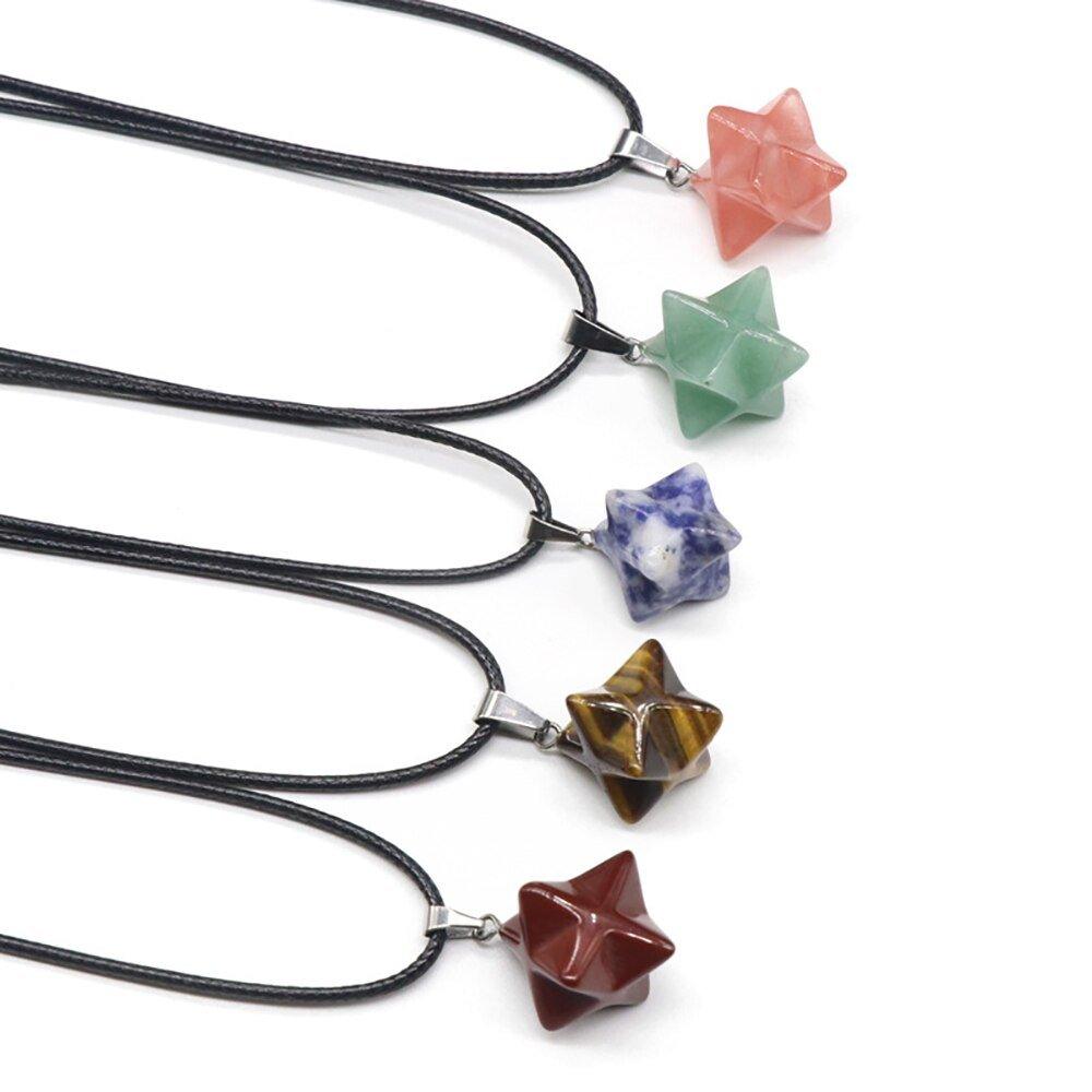 3D Six-pointed Star Necklace - Puritific