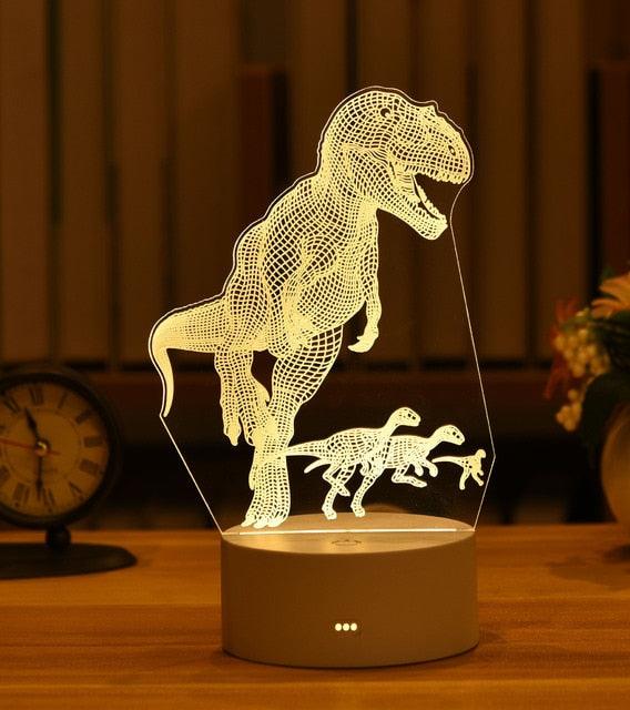 3D Table Night Lamp (Individual Lamps) - Puritific