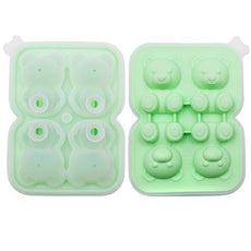 4 Grid Bear Silicone Ice Tray - Puritific