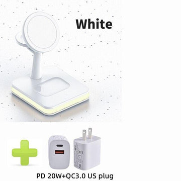 White Apple US plug